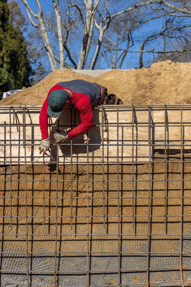 Renovating a pool by the beach in the Hamptons