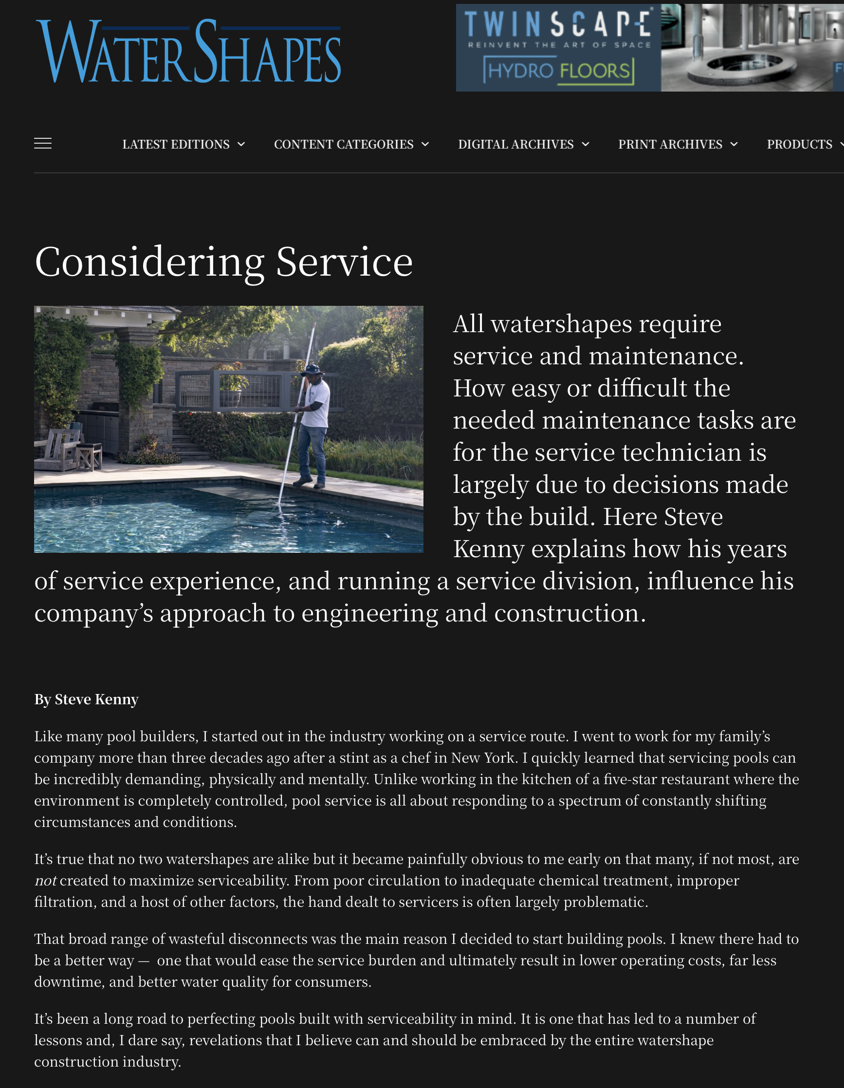 Considering Service 
